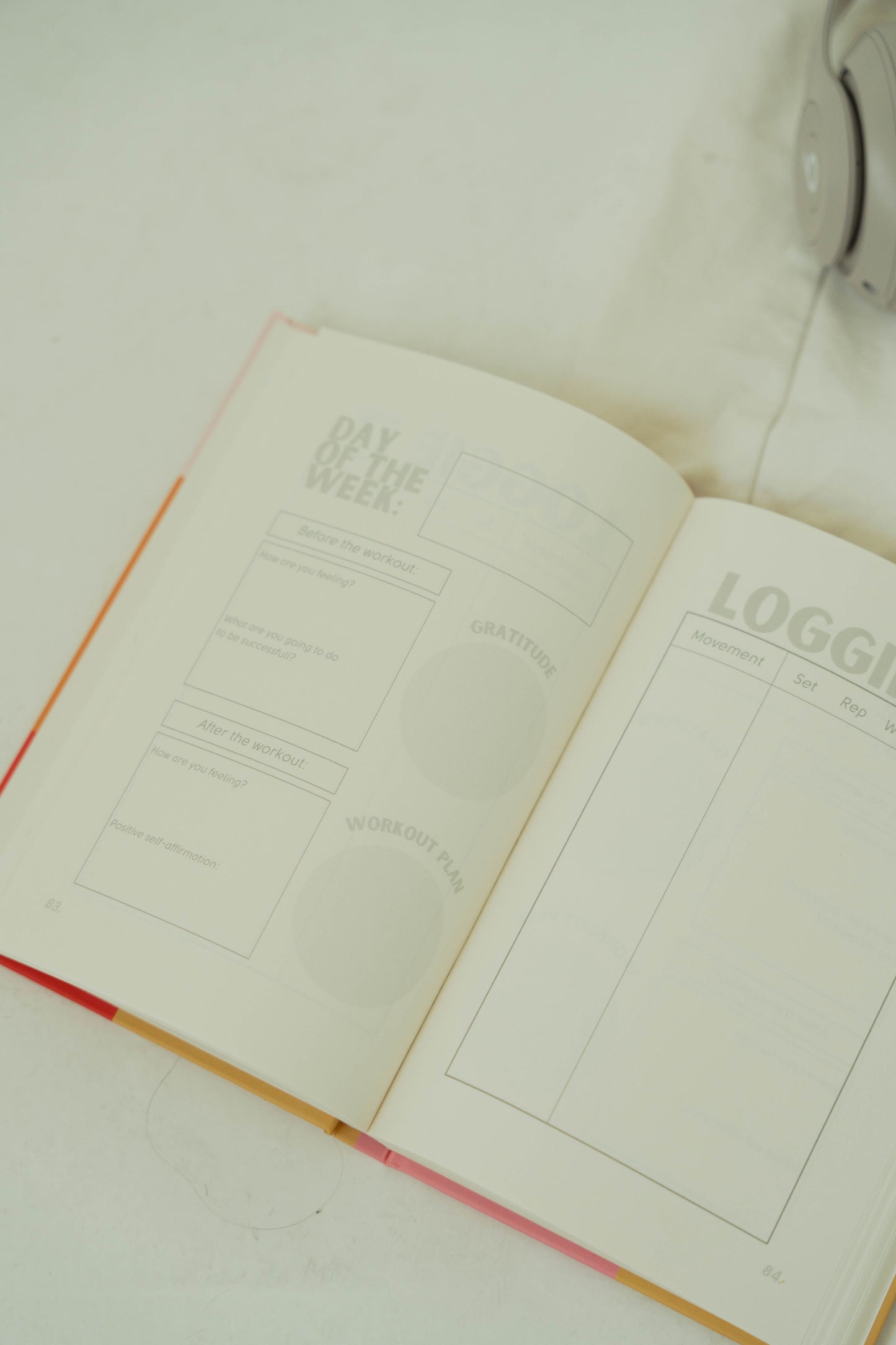 Loggie Fitness Journal- Wellness Edition